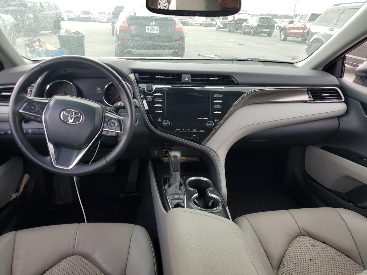 2019 Toyota Camry VIN 4T1B61HK8KU846628 Copart auction photo, rear end / front end damage thumbnail 8