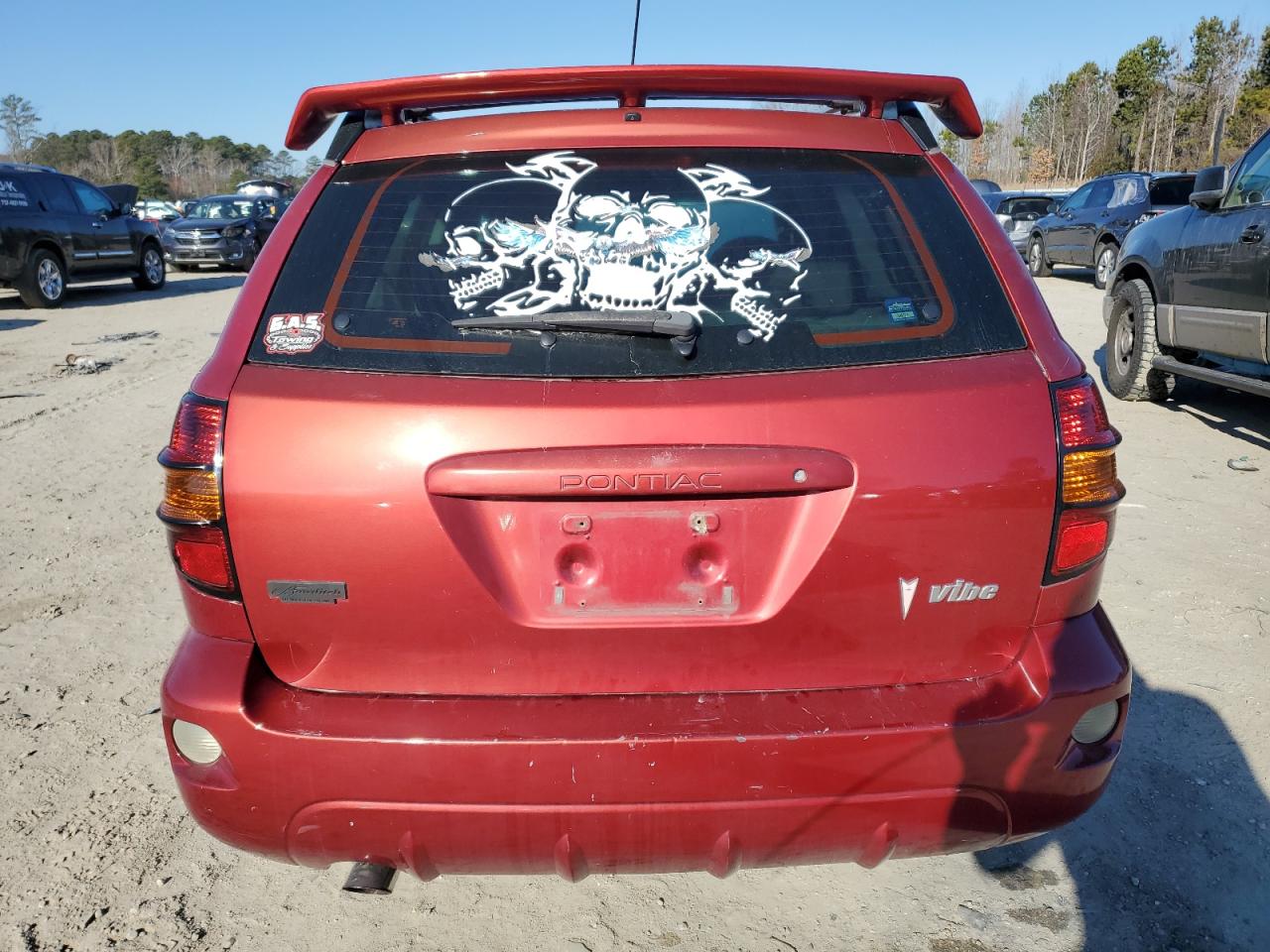 2004 Pontiac Vibe VIN 5Y2SL62874Z431989 Copart auction photo, all over damage thumbnail 6