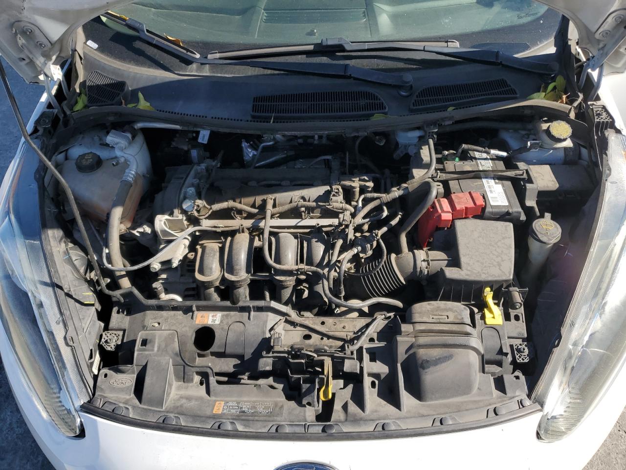 2019 Ford Fiesta VIN 3FADP4BJ4KM143565 Copart auction photo, side / front end damage thumbnail 12