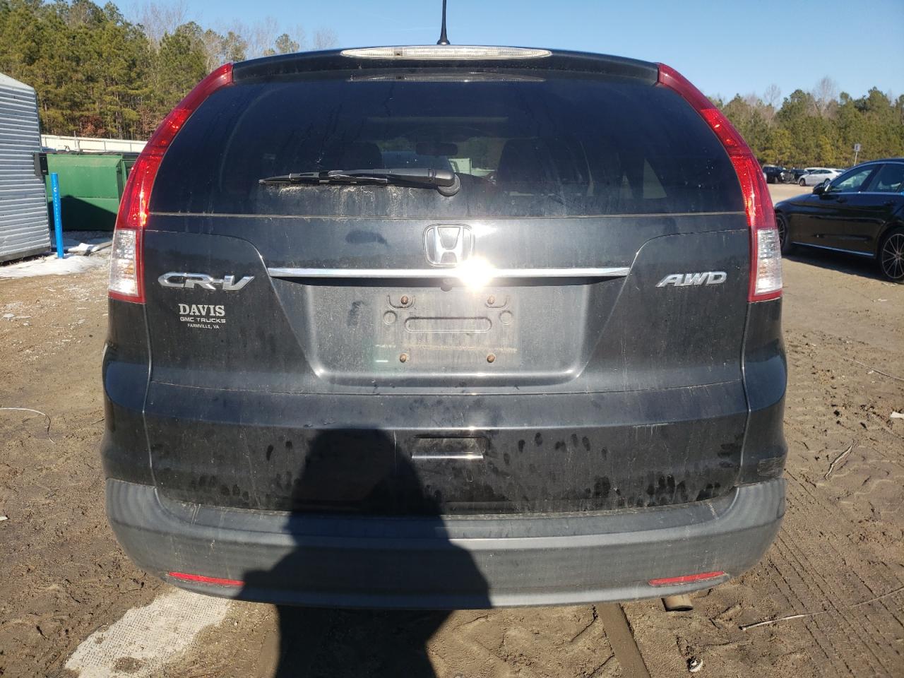 2012 Honda CR-V VIN 2HKRM4H5XCH618954 Copart auction photo, all over / undercarriage damage thumbnail 6
