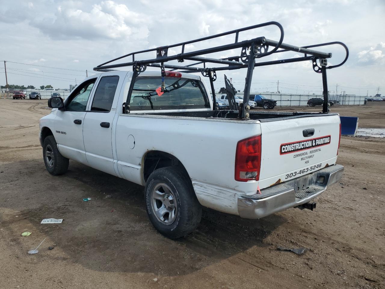 2004 Dodge RAM VIN 1D7HU18N64S660119 Copart auction photo, vandalism damage thumbnail 2