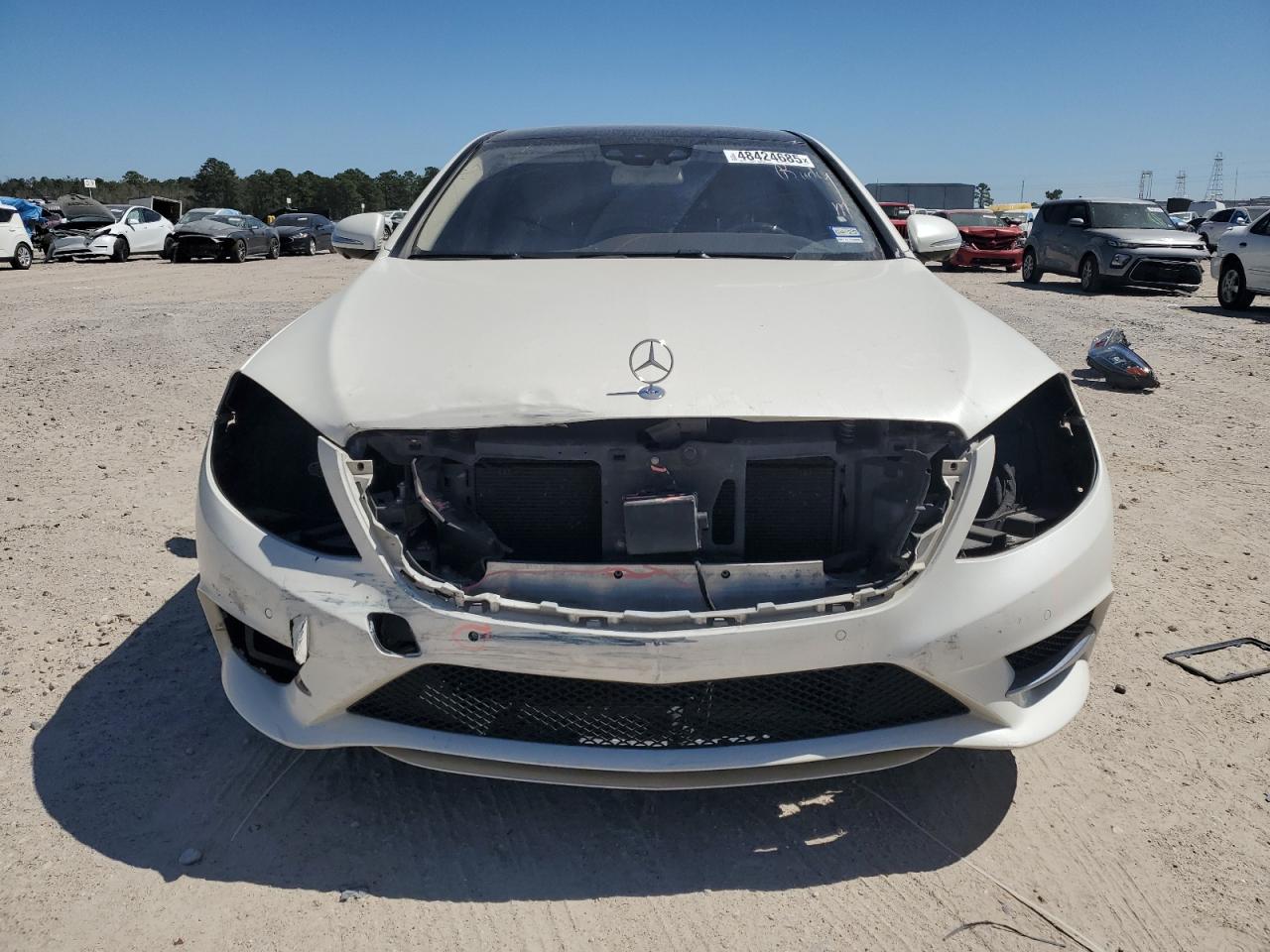 2016 Mercedes-Benz S-klasse VIN WDDUG8CB3GA239481 Copart auction photo, front end / minor dent/scratches damage thumbnail 5