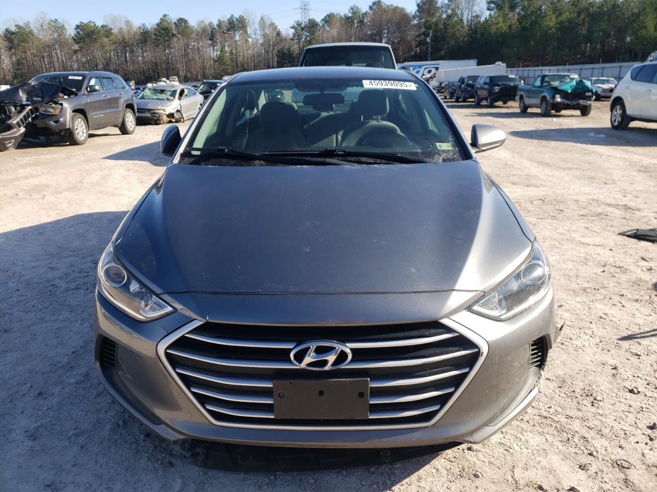 2018 Hyundai Elantra VIN 5NPD74LFXJH378173 Copart auction photo, front end damage thumbnail 5