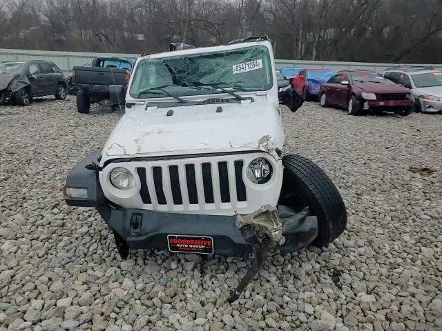 2020 Jeep Wrangler VIN 1C4GJXAN5LW227927 Copart auction photo, all over damage thumbnail 11