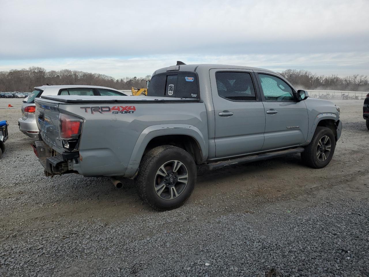 2019 Toyota Tacoma VIN 3TMCZ5AN7KM251706 Copart auction photo, rear end / front end damage thumbnail 3