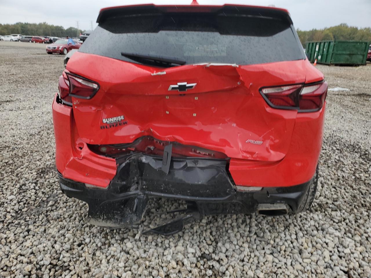 2020 Chevrolet Blazer VIN 3GNKBERS9LS591714 Copart auction photo, rear end damage thumbnail 6
