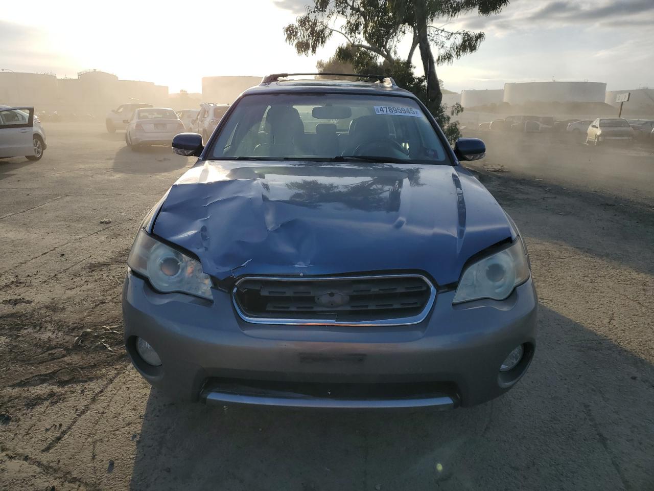 2007 Subaru Outback VIN 4S4BP86C074306702 Copart auction photo, front end damage thumbnail 5