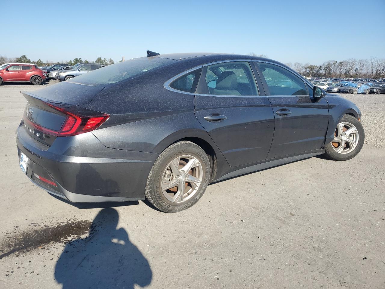 2021 Hyundai Sonata VIN 5NPEG4JA1MH109432 Copart auction photo, front end / undercarriage damage thumbnail 3