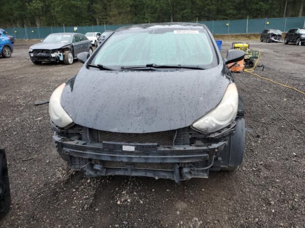 HYUNDAI ELANTRA BLACK - KMHDH4AE8CU460883