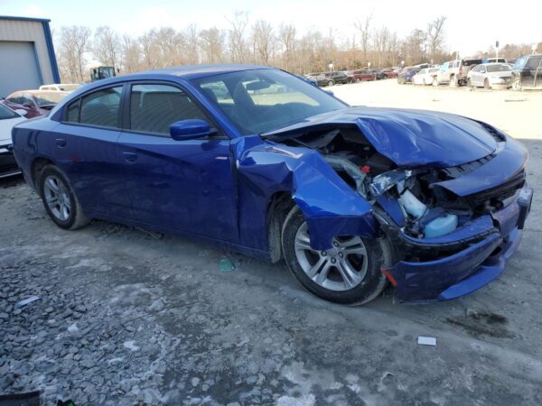 DODGE CHARGER BLUE - 2C3CDXBG7NH208095