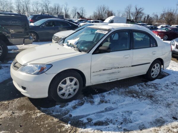 HONDA CIVIC WHITE - 2HGES16515H588018