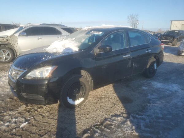 NISSAN SENTRA BLACK - 3N1AB7AP4FL646174