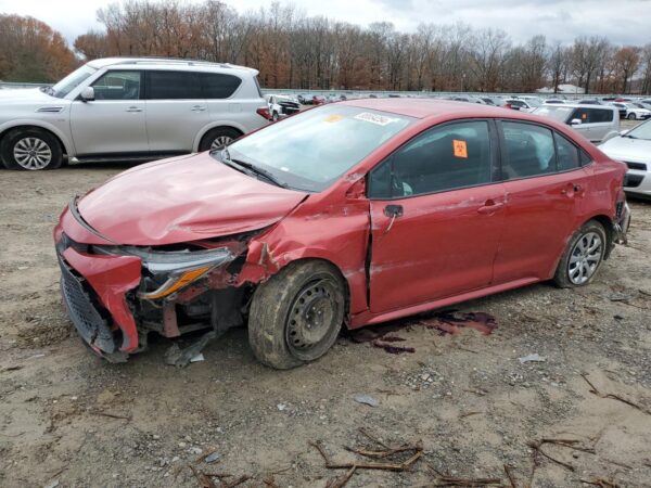 TOYOTA COROLLA RED - 5YFEPRAE3LP131451