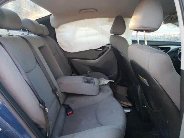 HYUNDAI ELANTRA BLUE - KMHDH4AE7DU591837
