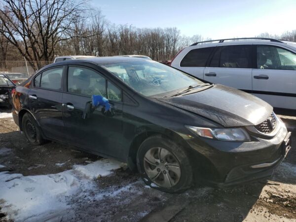 HONDA CIVIC BLACK - 19XFB2F54FE288270