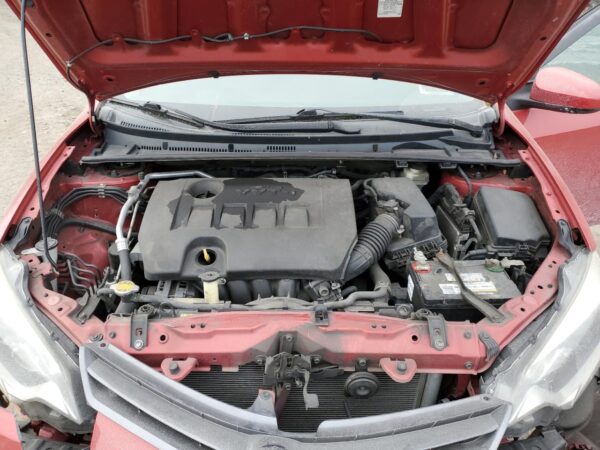 TOYOTA COROLLA RED - 2T1BURHE0GC511354