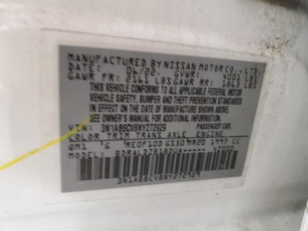Nissan SENTRA 2022 - 3N1AB8CV8NY272929