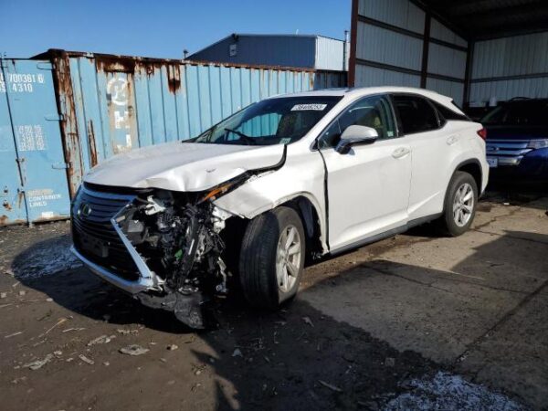 Lexus Rx 350 Base 2017 White 3.5L — 2T2BZMCA7HC134429
