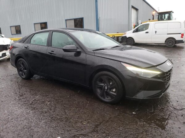 HYUNDAI ELANTRA BLACK - KMHLM4AG3MU198961