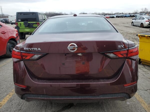 NISSAN SENTRA BURGUNDY - 3N1AB8CV1PY294614