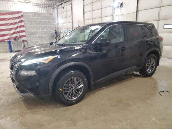NISSAN ROGUE BLACK - 5N1BT3AB1PC767300