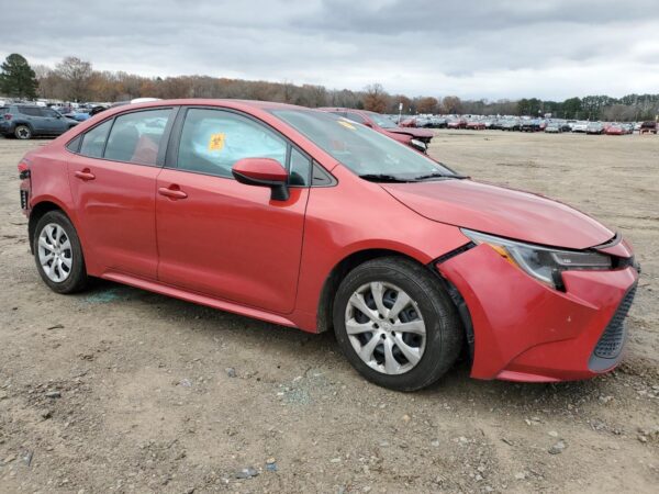 TOYOTA COROLLA RED - 5YFEPRAE3LP131451