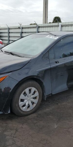 TOYOTA COROLLA BLACK - 5YFDPRAE1LP110125
