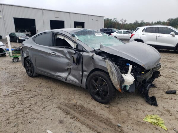 HYUNDAI ELANTRA GRAY - 5NPDH4AE3DH371786