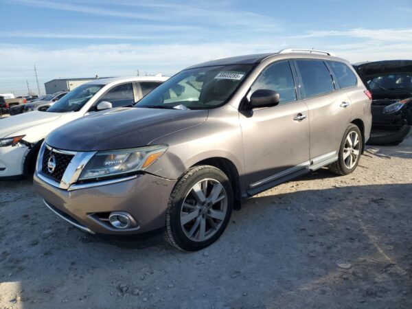NISSAN PATHFINDER TAN - 5N1AR2MN9EC647283