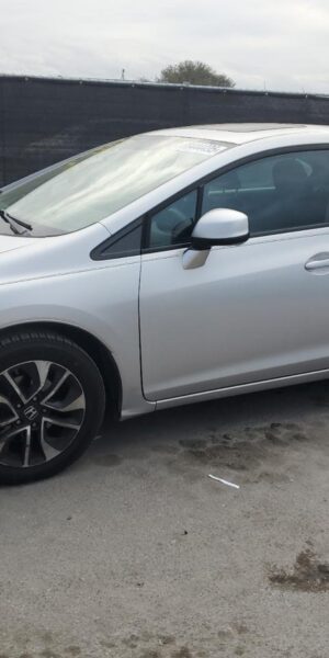 HONDA CIVIC SILVER - 2HGFB2F89DH508824