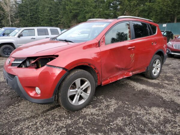 TOYOTA RAV4 RED - JTMRFREVXDD006868