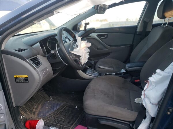 HYUNDAI ELANTRA BLUE - KMHDH4AE7DU591837