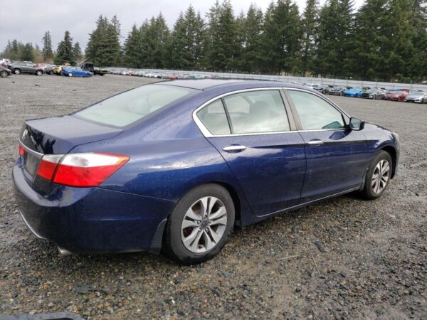 HONDA ACCORD BLUE - 1HGCR2F32DA217910