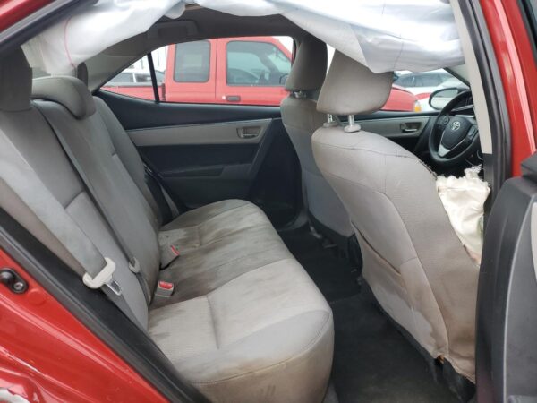 TOYOTA COROLLA RED - 5YFBURHE2EP130232
