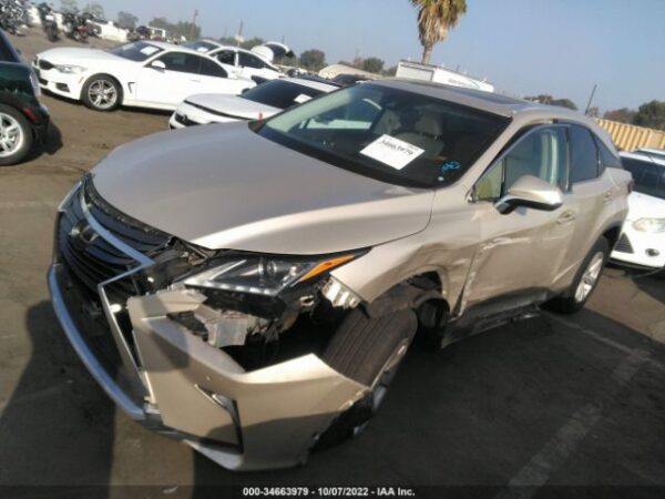 LEXUS RX350 Champagne 2017 3.5L- 2T2ZZMCAXHC047199