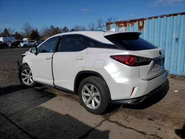 Lexus Rx 350 Base 2017 White 3.5L — 2T2BZMCA7HC134429