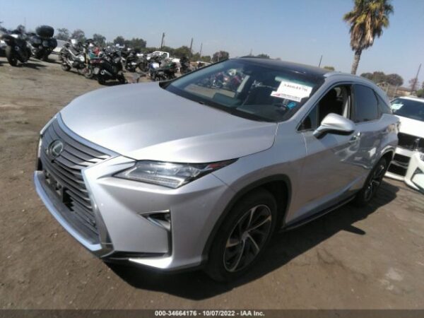 Lexus Rx 350 2016 Silver 3.5L- 2T2ZZMCA8GC029380