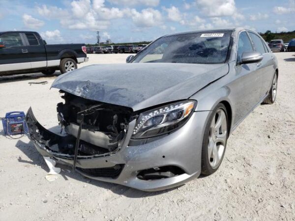 Mercedes-Benz S 550 2015 Gray 4.6L 8 — WDDUG8CB4FA069730