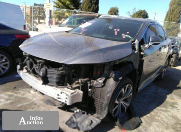 Lexus Rx 350 2017 Gray 3.5L- 2T2ZZMCA0HC081152