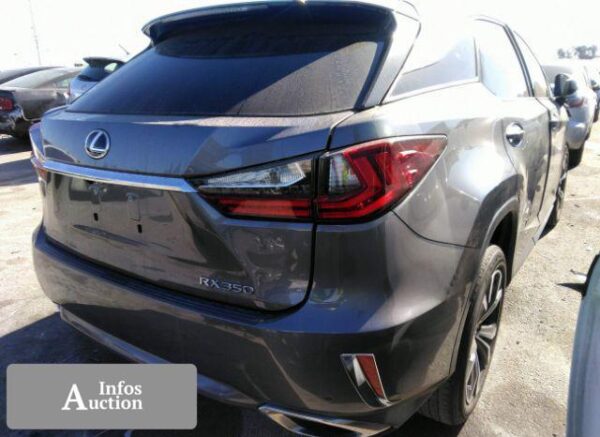 Lexus Rx 350 2017 Gray 3.5L- 2T2ZZMCA0HC081152