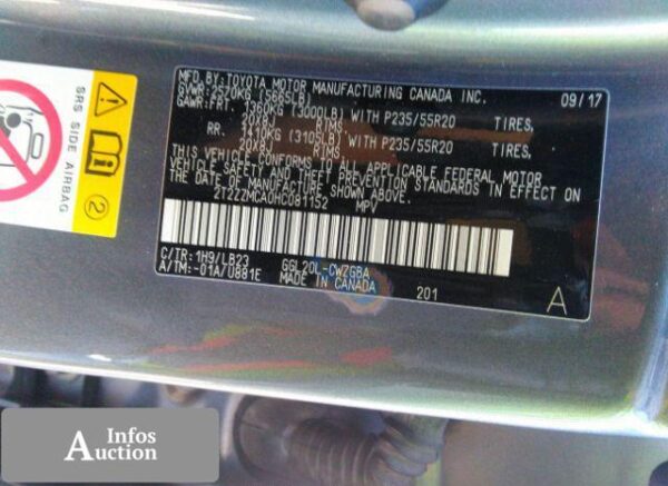 Lexus Rx 350 2017 Gray 3.5L- 2T2ZZMCA0HC081152
