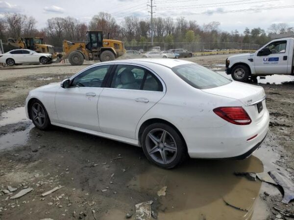Mercedes-Benz E-class 2017 White — WDDZF4KB0HA117763