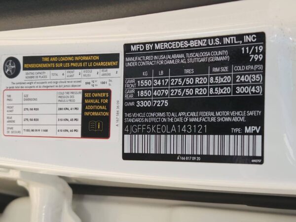 Mercedes-Benz GLS450 2019 White — 4JGFF5KE0LA143121
