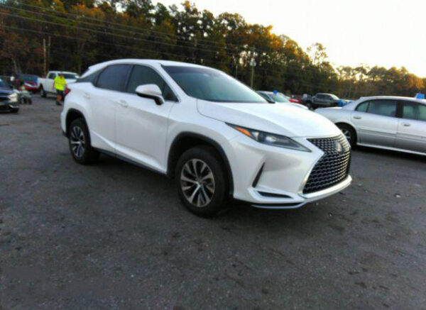 LEXUS RX350 2022 White — 2T2YGMDAXNC083194