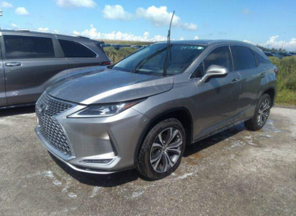 LEXUS RX350 2022 Gray — 2T2JGMDA5NC085727