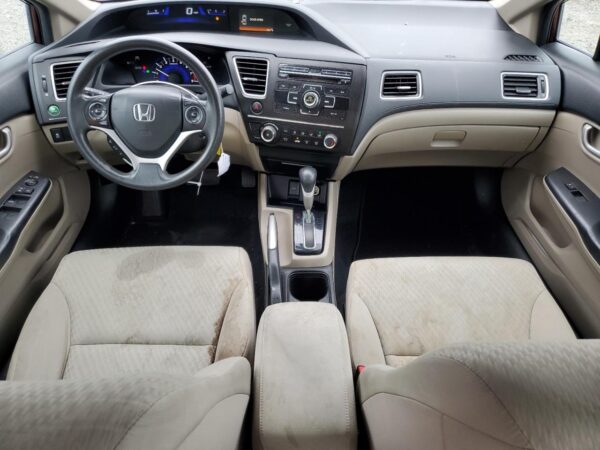 HONDA CIVIC BURGUNDY - 19XFB2F52FE706809