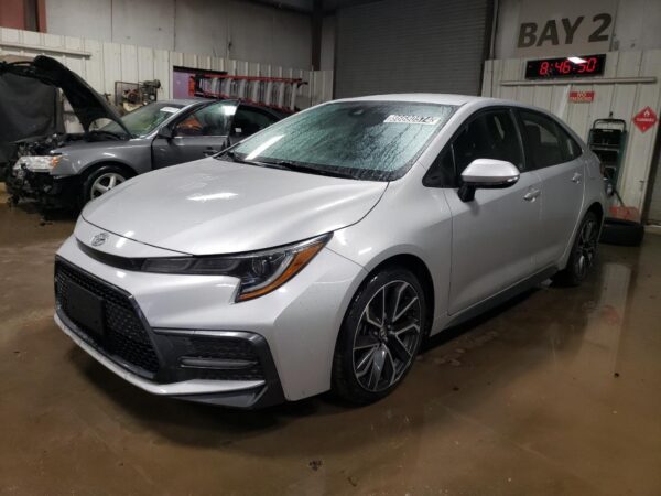 TOYOTA COROLLA SILVER - JTDS4RCE5LJ051419