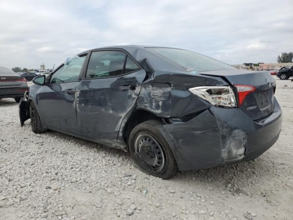 TOYOTA COROLLA GRAY - 2T1BURHE2FC405504