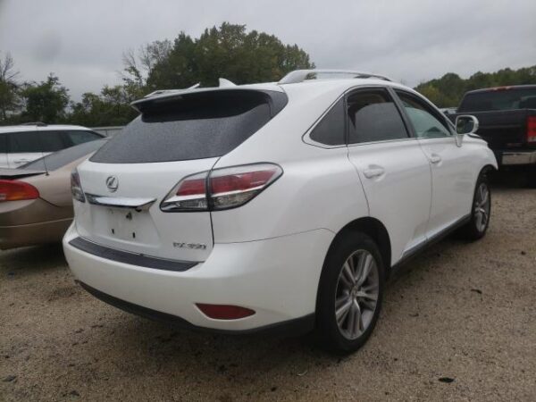 Lexus Rx 350 Base 2015 White 3.5L 6 — 2T2BK1BA6FC263781
