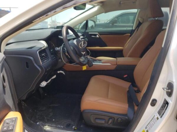 LEXUS RX350 WHITE 2022 3.5L- 2T2SZNBB4NS186761